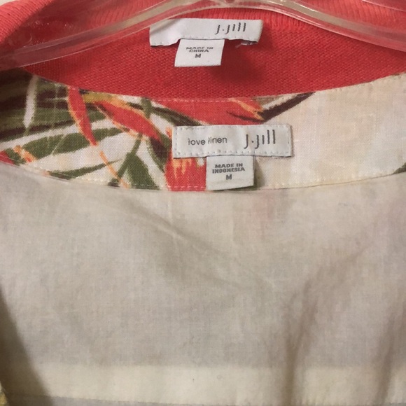 J. Jill Live Linen Dress and Jacket size medium worn 1 time - Picture 2 of 5